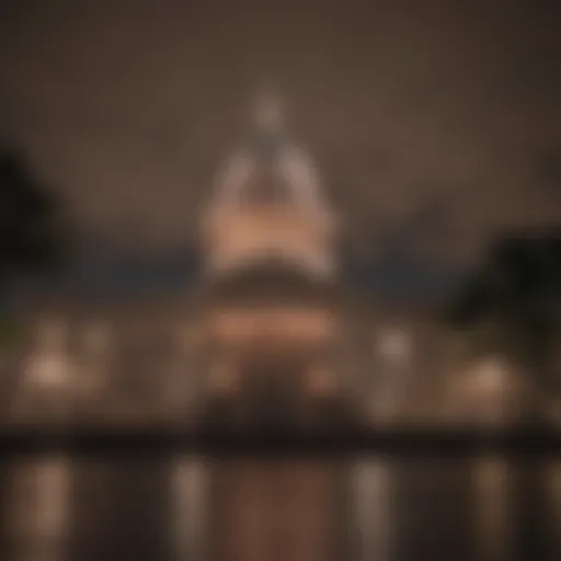 Texas state capitol building in Austin