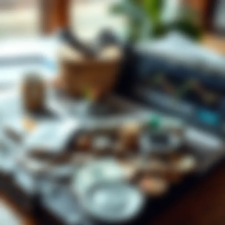 Diverse Investment Choices An investment portfolio showcasing diverse assets