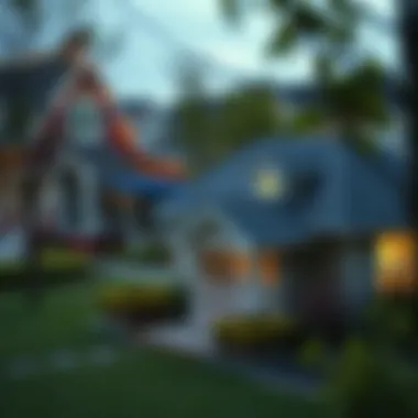 Visual representation of the housing market dynamics influenced by lower mortgage rates