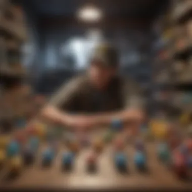 Tactical Pokemon Collection Strategies Illustration of a Pokemon collector strategizing