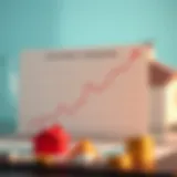 Interest Rates vs. Mortgage Rates Graph illustrating the relationship between interest rates and mortgage rates