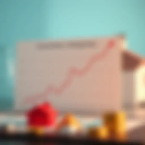 Interest Rates vs. Mortgage Rates Graph illustrating the relationship between interest rates and mortgage rates