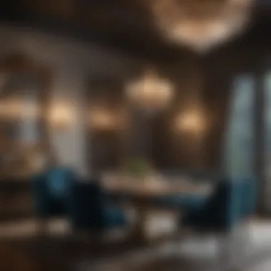 Luxury Dining Experience Elegant dining setup showcasing luxury dining experience