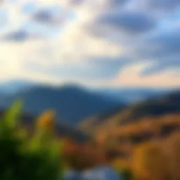 Scenic view of West Virginia landscape