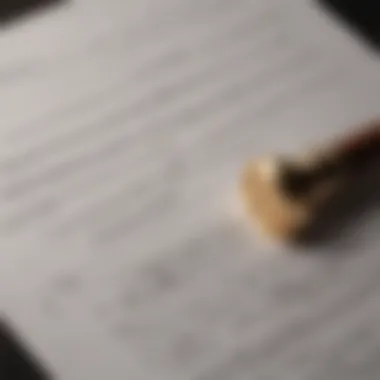 A close-up of a legal document with compensation terms highlighted