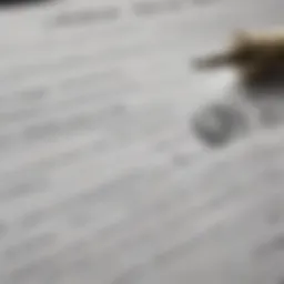 A detailed view of a Social Security Earnings History Statement highlighting key data points.