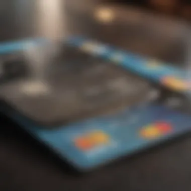 Creative visualization of credit card unlocking process