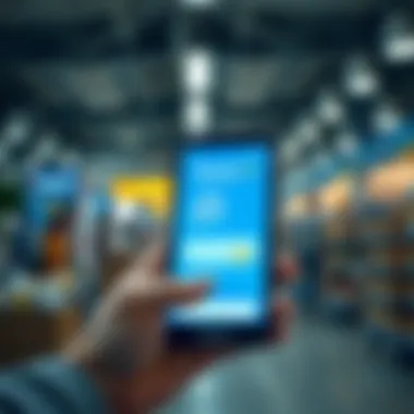 Smart Financial Management with Walmart App Illustration of financial management strategies