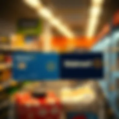 Walmart Cards vs Traditional Credit Visual comparison of Walmart cards versus traditional credit options
