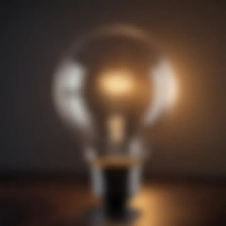 Illustration of a light bulb representing valuable insights on managing personal finances